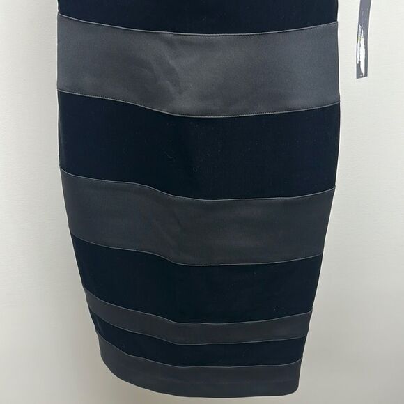 Beautiful Tommy Hilfiger Black Sleeveless Sheath Dress size 4 - Picture 4 of 8